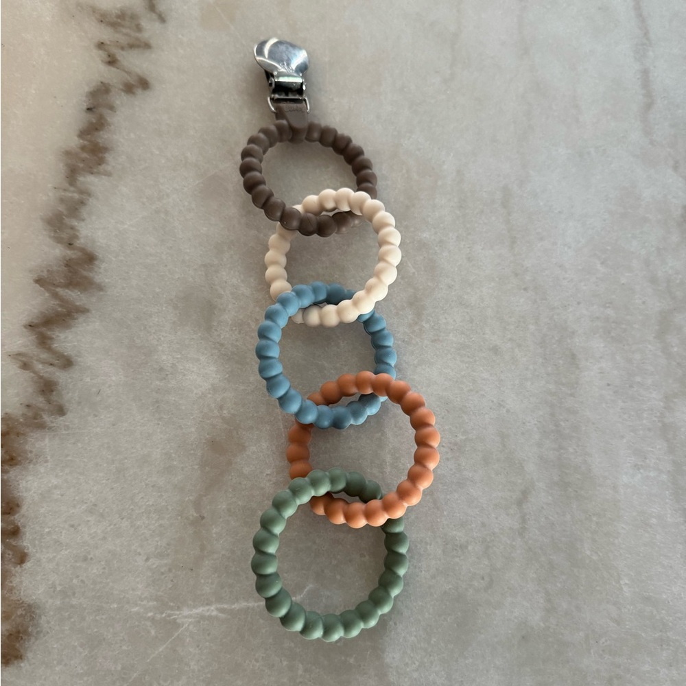 Ryan And Rose pacifier clip